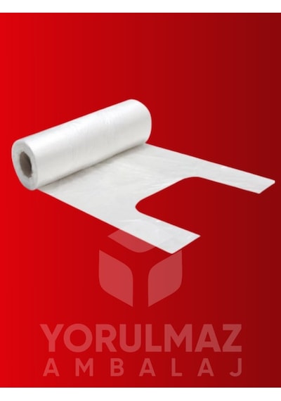 Şeffaf Büyük Boy Rulo Poşet Dayanıklı, Çok Amaçlı, Gıda Saklamaya Uygun, Ev & Mutfak İçin Pratik 5 Li Paket