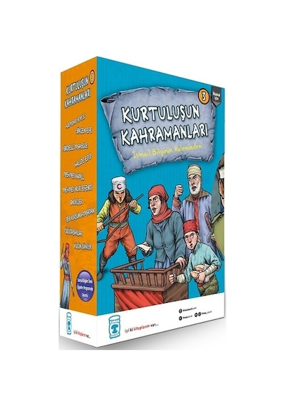 Kurtuluşun Kahramanları Seti - 10 Kitap Takım - İsmail Bilgin - Timaş Çocuk