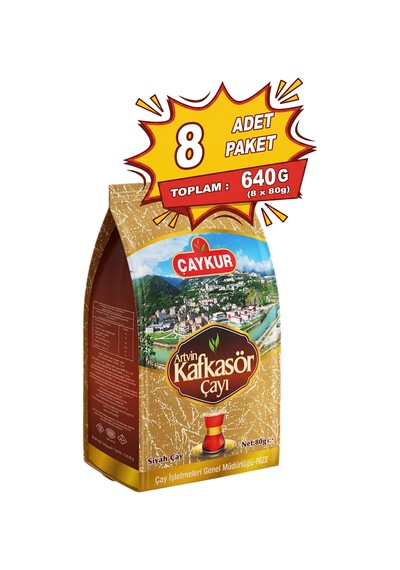 Artvin Kafkasör Çayı 80 Gr. Sekizli Paket