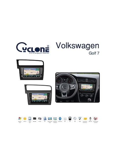 Cyclone Golf 7 Navigasyon Sistemi