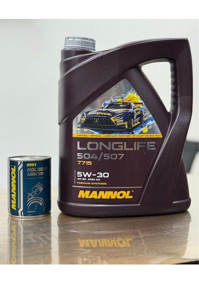 Mannol 5W-30 Longlife 504/507 Motor Yağı Ve İtici Ses
