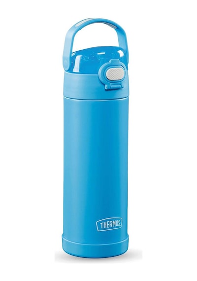 Thermos F422 Funtainer Çocuk Pipetli Termos 0,47l Electric Blue 024331 Mavi