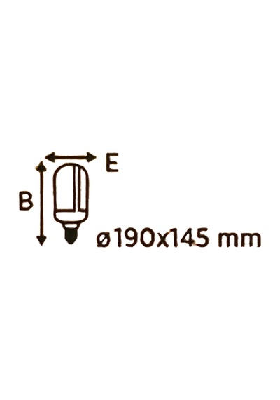 Ct-1151 Pervane Ampul 30w Beyaz E27 Duy