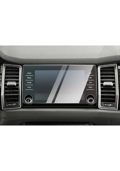 Skoda Karoq Uyumlu 8 İnç Navigasyon 9h Nano Ekran Koruyucu 9H Nano Ekran Koruyucu