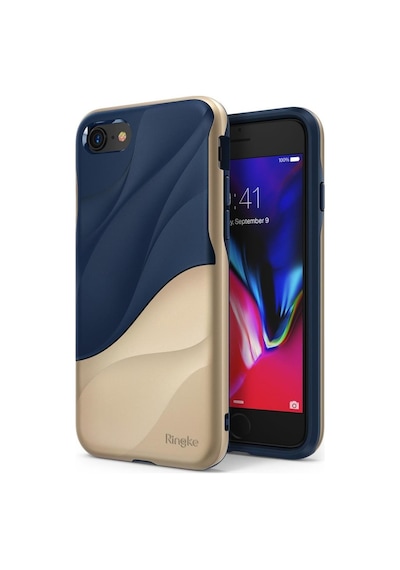 Ringke Wave Apple Uyumlu iPhone 7/8 İle Kılıf Marina Gold