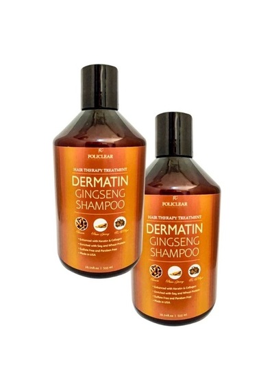 Policlear Dermatin Şampuan 500 Ml X 2 Adet