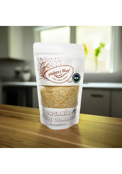 Organik Osmancık Pirinci 500gr Pestisit Analizli Organik Sertifikalı