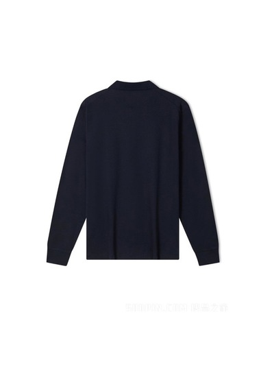Tommy Hilfiger Polo Yaka Sweat Lacivert