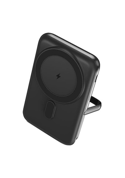 Recharger Pro M Lcd 10.000mah Magsafe Uyumlu Pd 20w Stantlı Kablosuz Taşınabilir Hızlı Şarj Aleti/powerbank 2bb222 Siyah