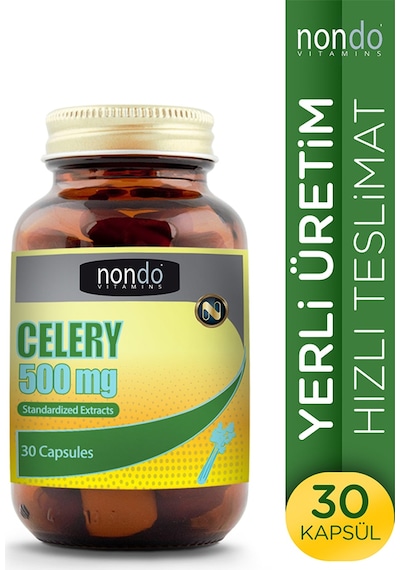 Nondo Celery 500 mg 30 Kapsül