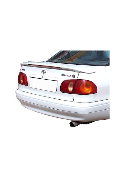 Corolla Uyumlu 8 E110 Spoiler Bagaj Yüksek (Işıklı) Fiber 1999-2002