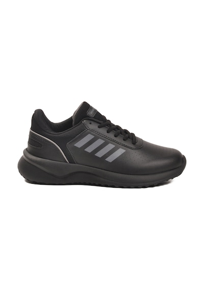 Walkway Siyah Bağcıklı Hafif Esnek Unisex Spor Ayakkabı Nereus G Siyah