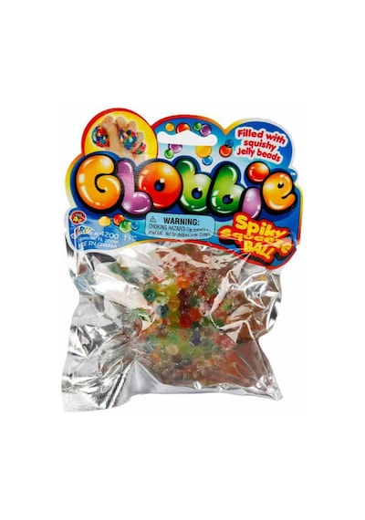 Yumuşak Fışkıran Renkli Stres Topu Globbie Spiky Squeese Ball