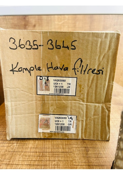 Massey Ferguson 3635-3645 Uyumlu Hava Filtresi İç-dış Komple Agco
