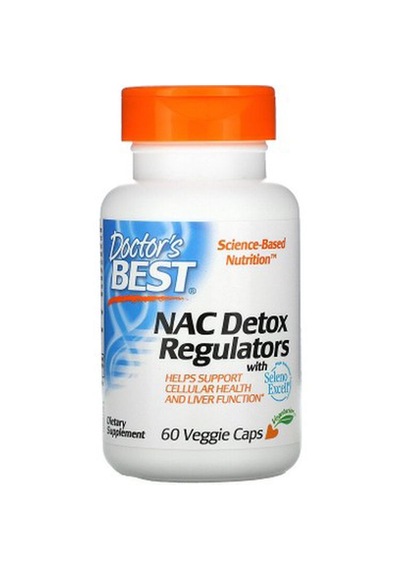 Doctors Best N.a.c Molybdenum  Regulators, Supports Cellular Health & Liver 60 Veggie Caps