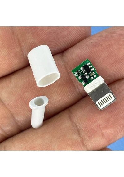 Ic-266b-2 Erkek Apple iPhone Uyumlu Lightning Şarj Soketi Kablo Tipi Konnektör Seti