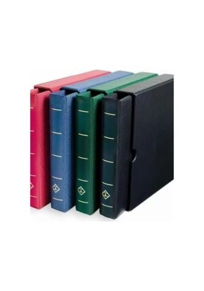 Optıma F Dar Kasetli Klasör 240x280x55mm Pul, Madeni Para, Kağıt Para, Zarf, Efemera Koleksiyonlarınız İçin İdealdir , Mavi Kapak Cok Renkli