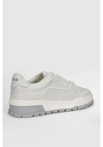 Lufian Albert Erkek Deri Sneaker Ayakkabı 112230250 Beyaz