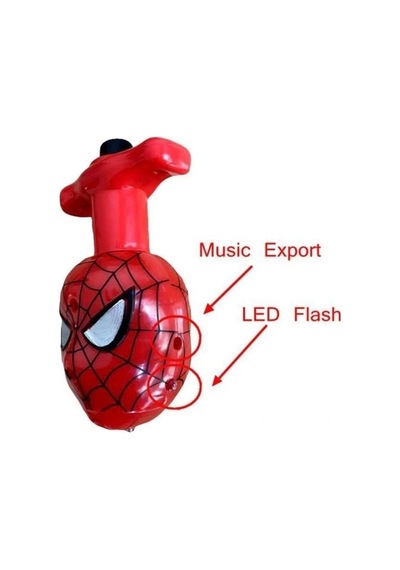 Avengers Oyuncak Spiderman Işıklı Müzikli Topaç