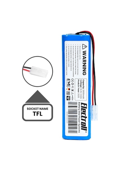 Tefal X-plorer Serie 75 Uyumlu Batarya 2600mah