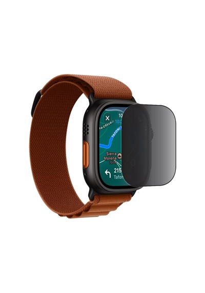 Apple Watch Ultra 3 İçin Privacy Gizlilik Anti-spy Ekran Koruyucu 2 Adet , Mat, Parmak İzi Bırakmaz, Yandan Görünmeyi Engeller Çok Renkli