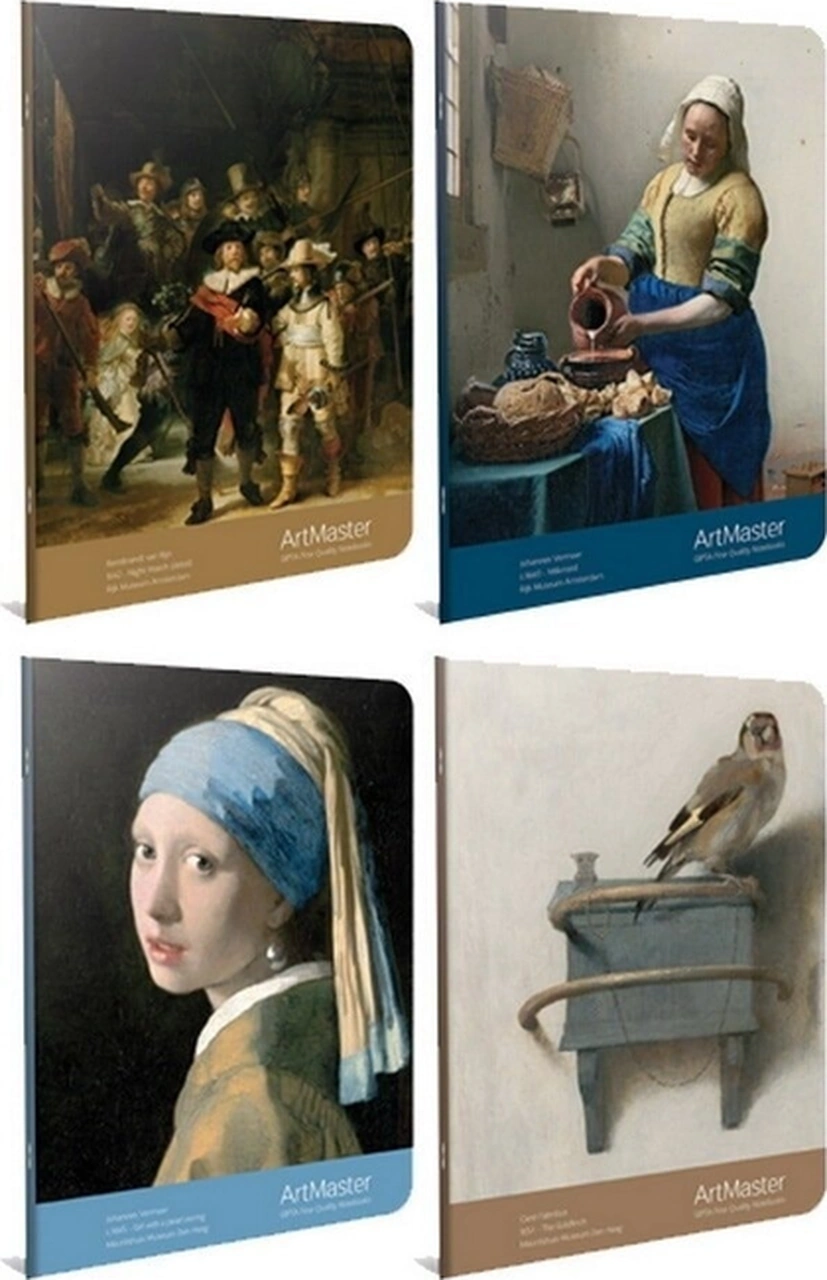Art Master Tel Dikişli Karton Kapak Defter 19 26 60 Yaprak Çizgili