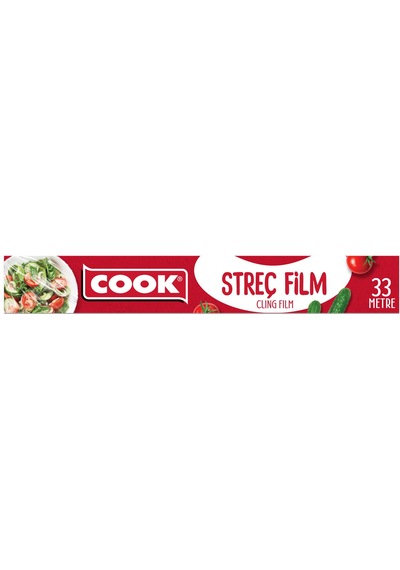 Cook Streç Film 33 M Çok Renkli