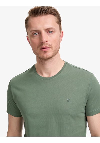 Pierre Cardin Erkek Haki Tişört Basic 50325307-vr027