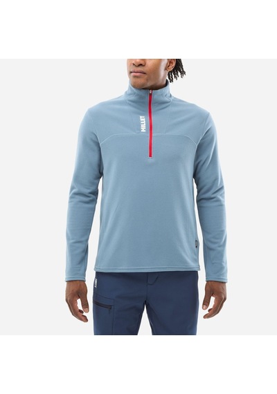 Millet Ubıc Lgrıd Po Erkek Polar Sweat Yarım Fermuar Mıv10534 N3171 Mavi