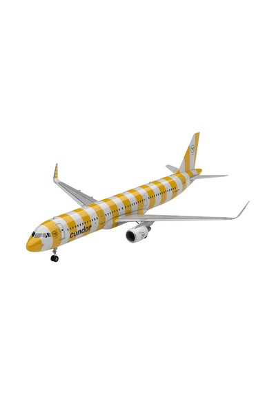 Model Set Airbus A321-200 "condor"-revell Model Kit With Basic Accessories