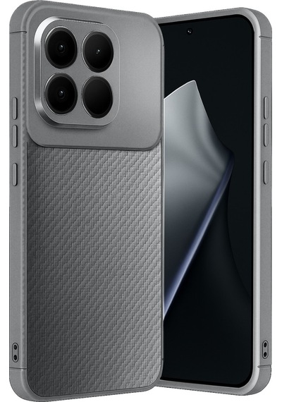 Xiaomi Mi 15t Uyumlu Auto Focus Karbon Kapak - Gri