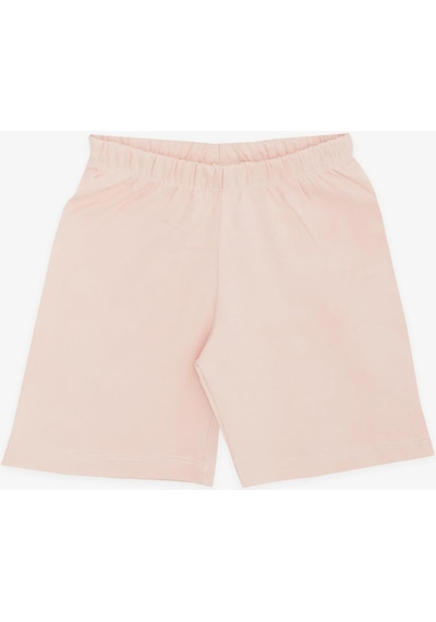 Breeze Kız Bebek Şortlu Pijama Takımı Kedicik Desenli 9 Ay-3 Yaş, Beyaz-beyaz Beyaz