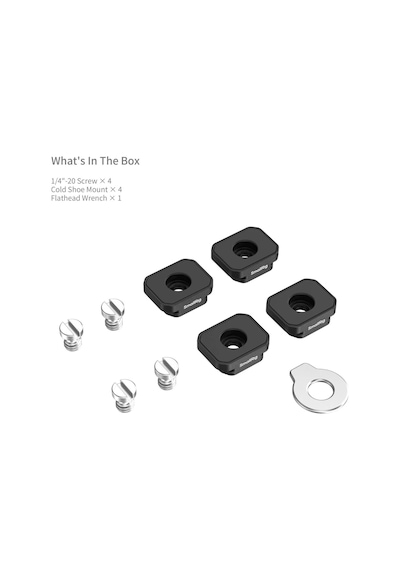 Smallrig 5472 Metal Ayak Bağlantılı Montaj Plakası 4 Adet