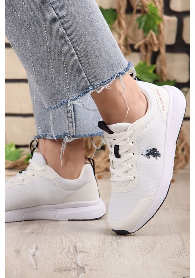 U.s. Polo Assn. Smart Hafif Taban Kadın Spor Ayakkabı 867800000616 05 Beyaz