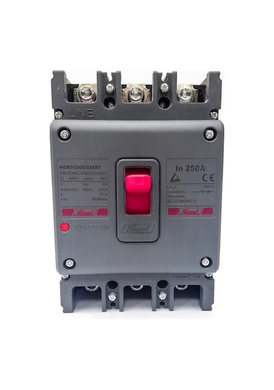 Himel Kompak Şalter 250 A 60Ka 3P Tse Tmş. Hdm3250N25033Xx