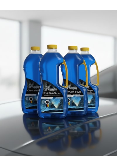 Steep Oto Cam Suyu -20 Derece Antifriz İçerikli 1.8 Lt 4 Adet