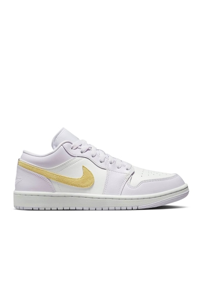 Nike Air Jordan 1 Low Barely Grape W Altın - Beyaz