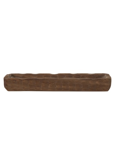 Mudo Home Walnut Dekoratif Sunumluk 41x13x6 Cm