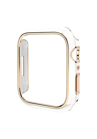 Kilifone - Apple Uyumlu  Watch 40mm - 360 Kasa Ve Ekran Koruyucu Watch Gard 06 Sert Pc Koruyucu