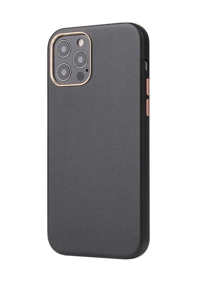 Apple Uyumlu iPhone 12 Pro Max Kılıf Zore Eyzi Kapak Siyah