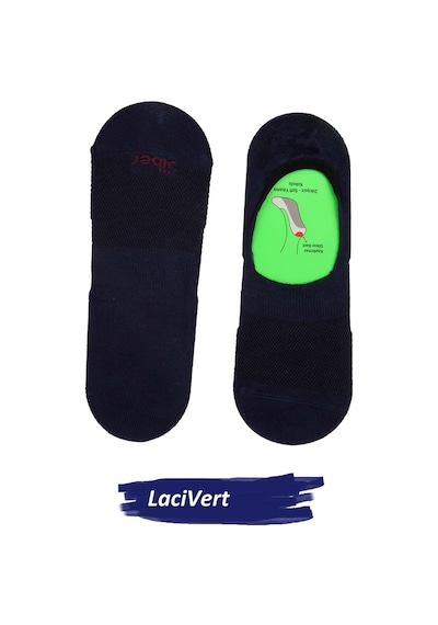 Jiber Erkek Bambu Likralı Babet Çorap 7000 - 6 Adet Lacivert