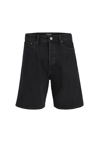 Erkek Bol Kesim Şort - Tony - 12289967 Black Denim