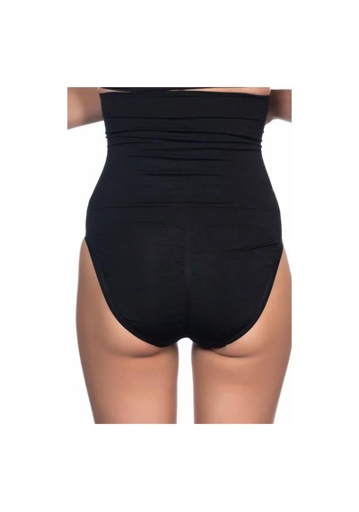 Ang Butik Siyah Yüksek Bel Double Slip Korse