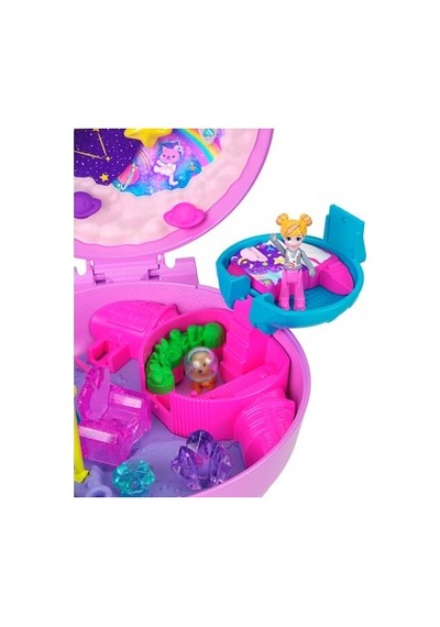 Mini Oyun Seti İle Polly Gezegeni Temalı Eğlence Açık Mavi