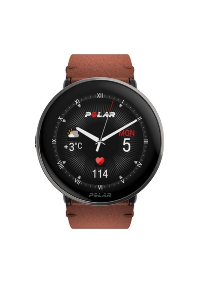 Polar Ignite 3 Fitness Ve Yaşam Saati Titanium Lthr Brnz M/l