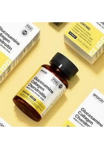 Anocin Glucosamine Chondroitin Msm Kolajen Curcumin Tablet 1500 Mg 30 Tablet