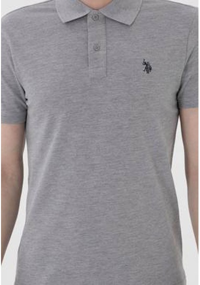 U.s. Polo Assn. Gtp04ıy025 Gri Erkek Polo Yaka T-shirt 2084151 Gri