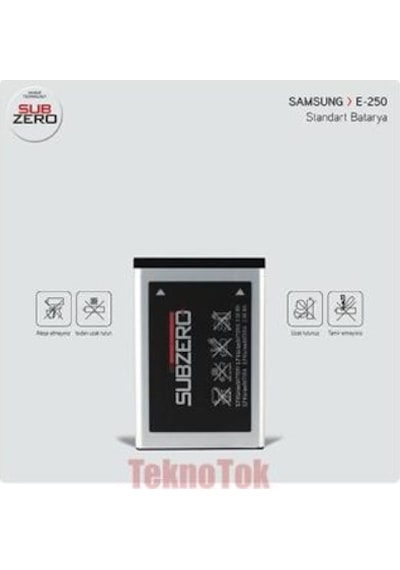 Samsung Uyumlu E250 B130.B300.B310.B500.B510.B520.C140.C160.C260 Batarya