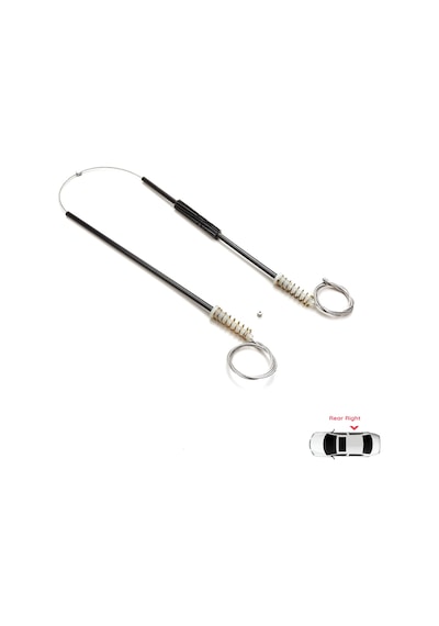 Arka Sağ Cam Kriko Set Toyota Carina E Corona T190 1992-1997 İçin Standart