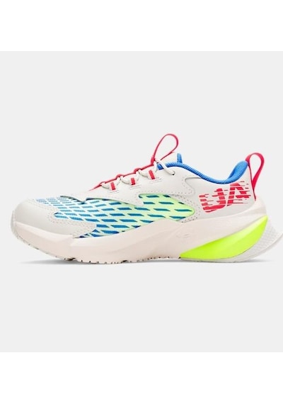 Under Armour Ua Bps Scramjet 7 Erkek Çocuk Koşu Ayakkabısı-30884 Beyaz
